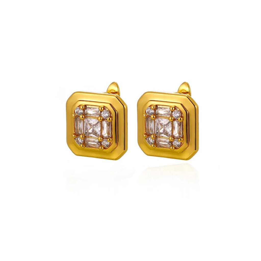 Square earrings