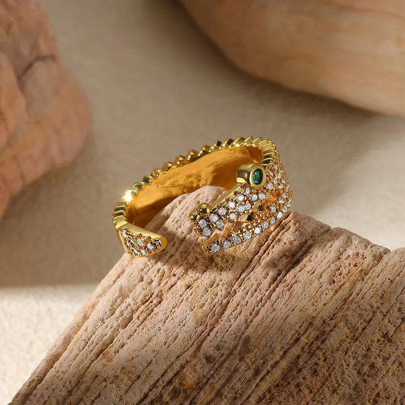 Crocodile ring