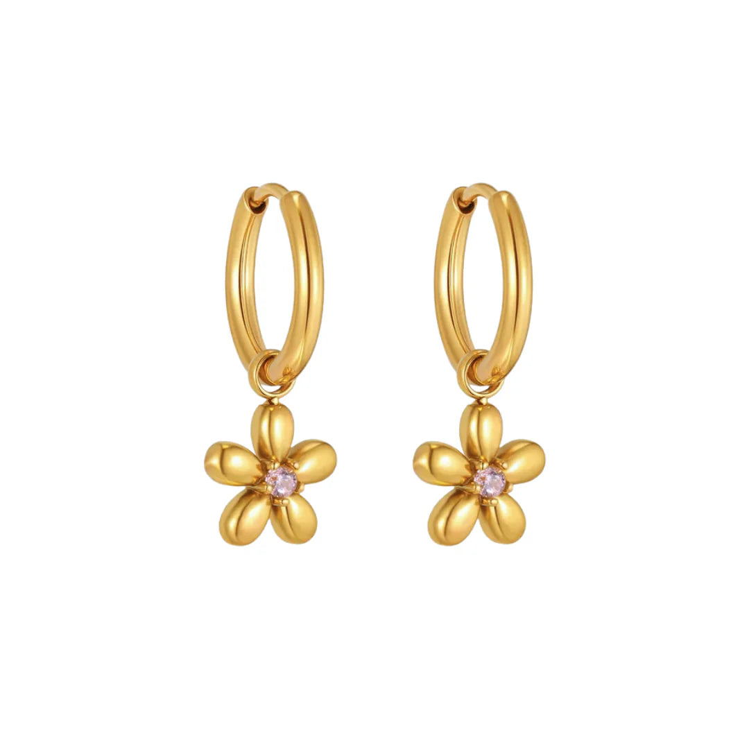 Mini flower earrings