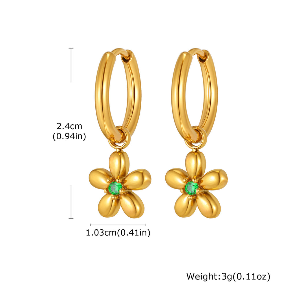 Mini flower earrings