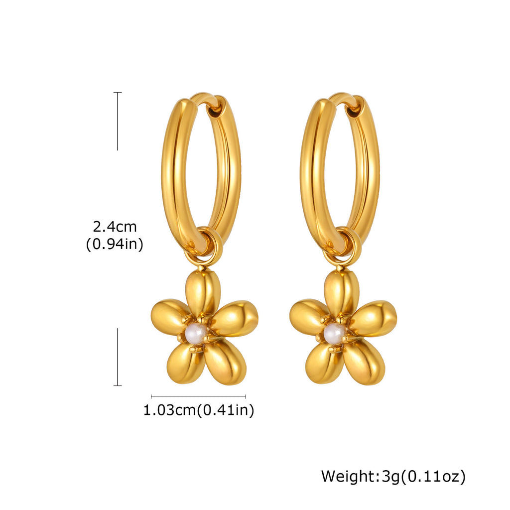 Mini flower earrings