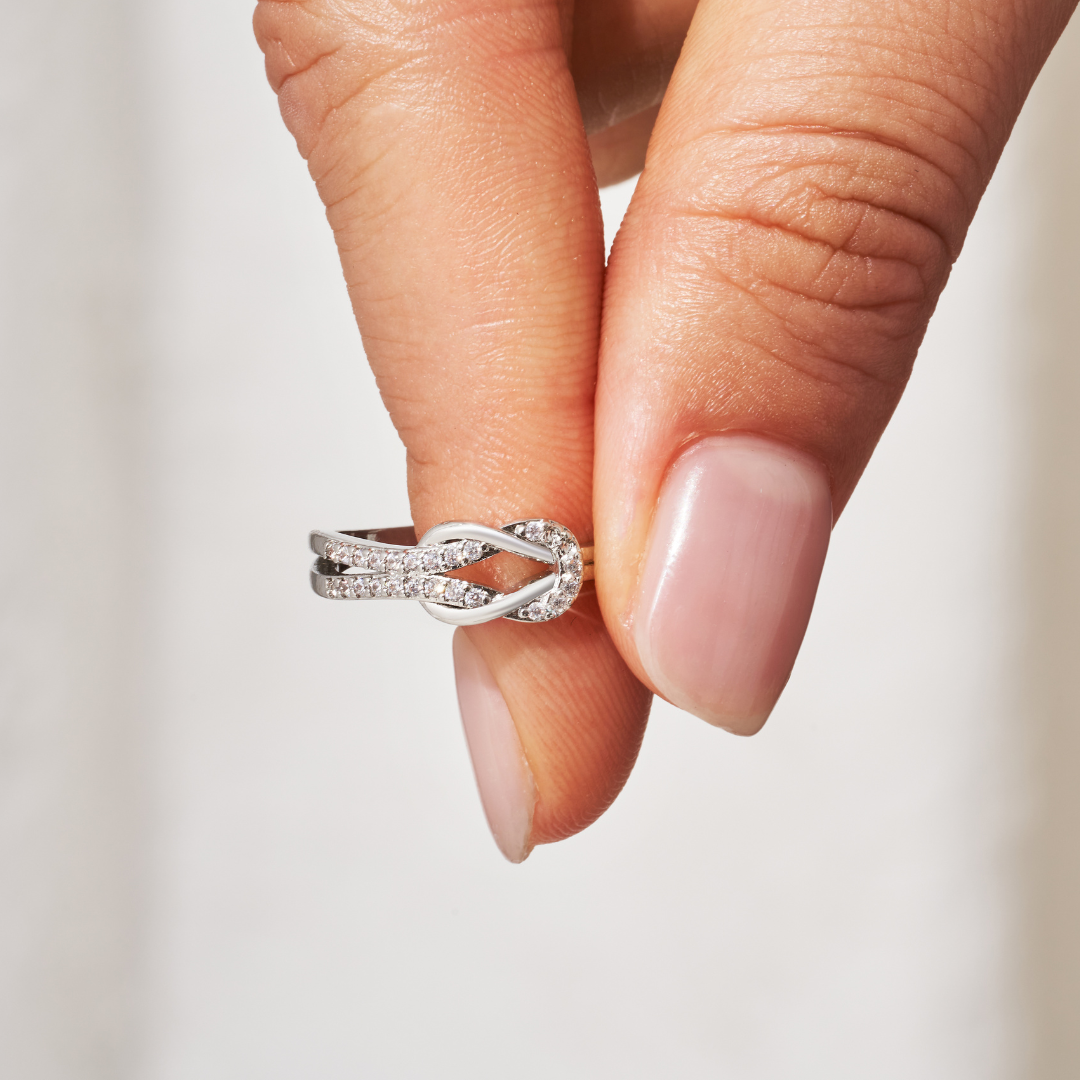 Angel Knot Gold Ring