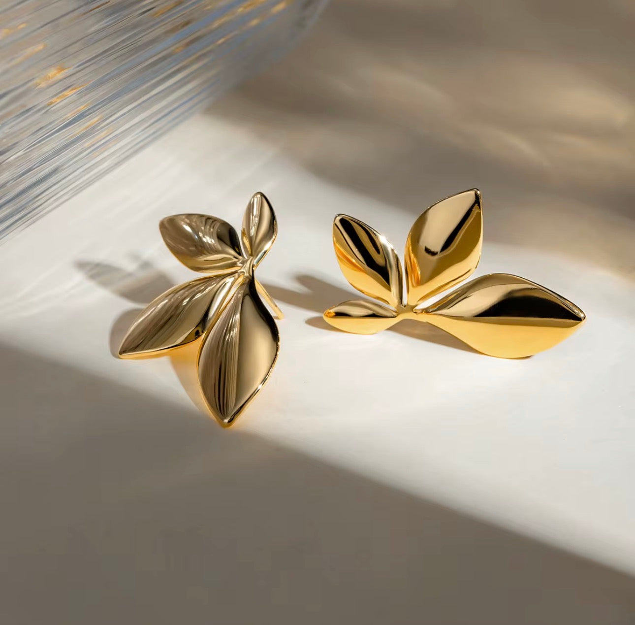 Flower Leaves Earrings